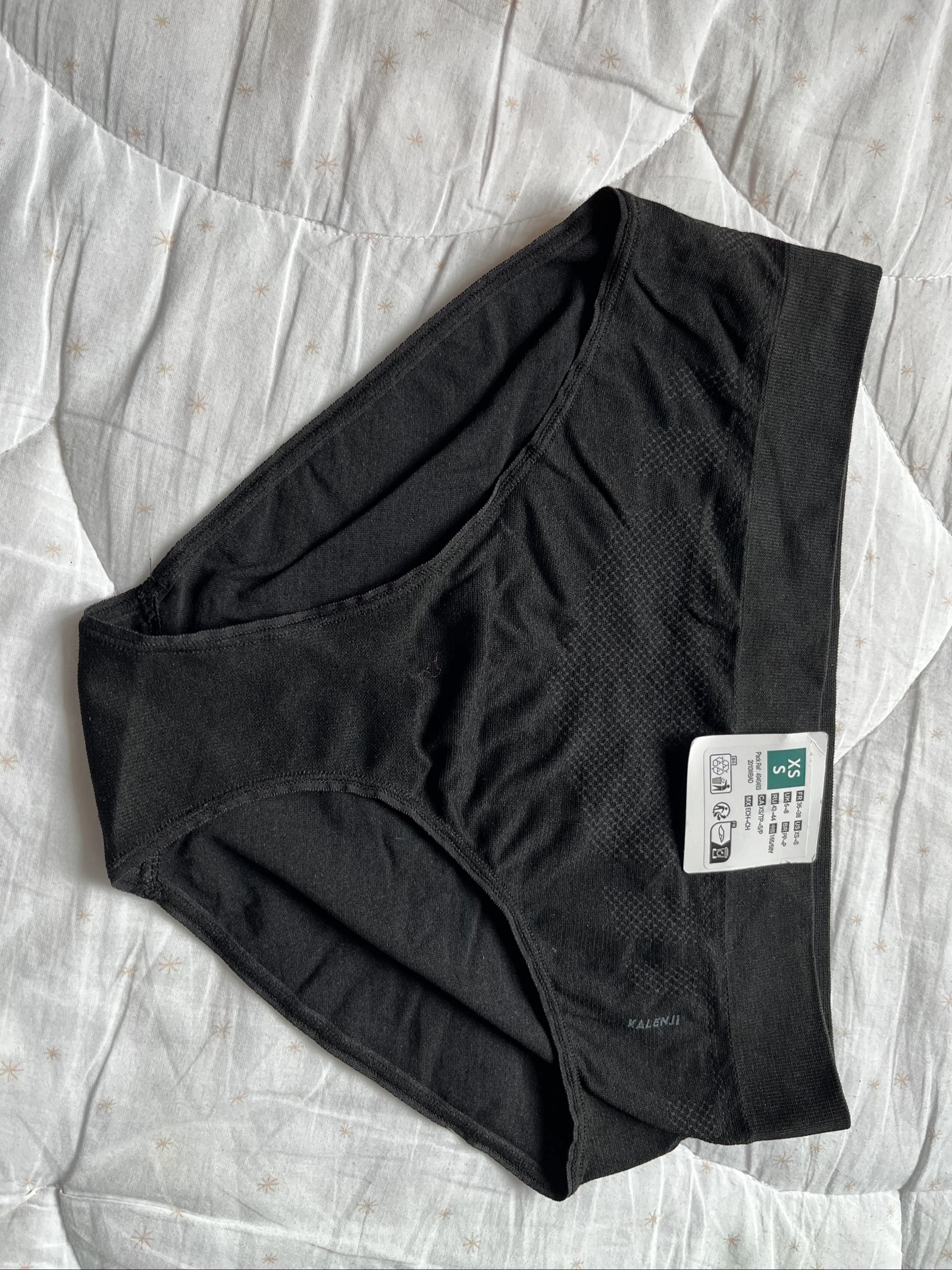 Culotte femme noir taille XS neuve 